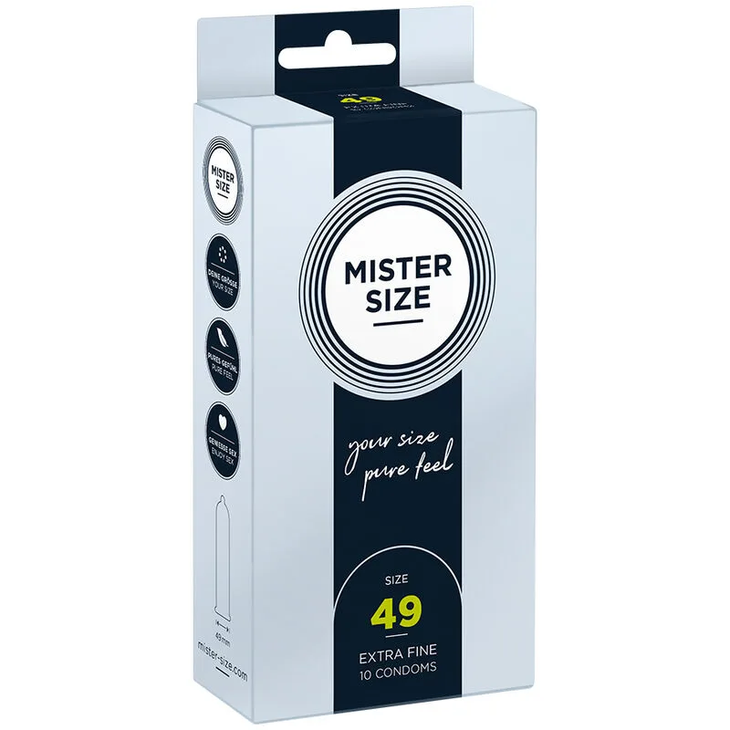 Mister Size - Condom Size S 49 mm (10 Units)