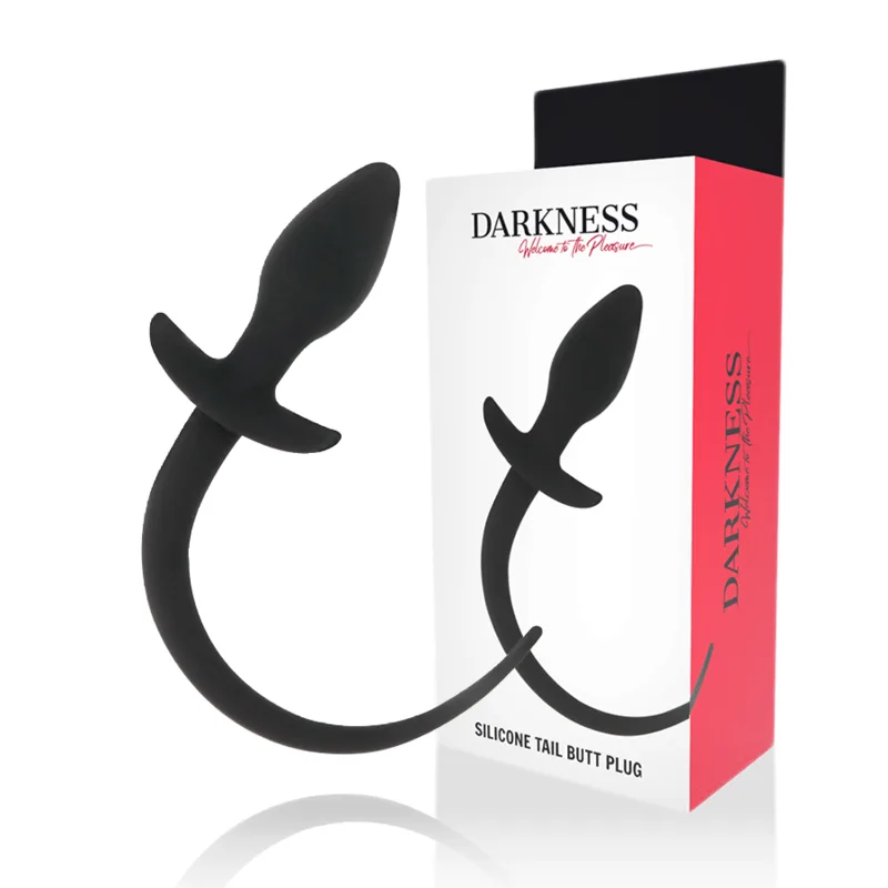 Darkness - Anal Plug 28 cm Black Silicone