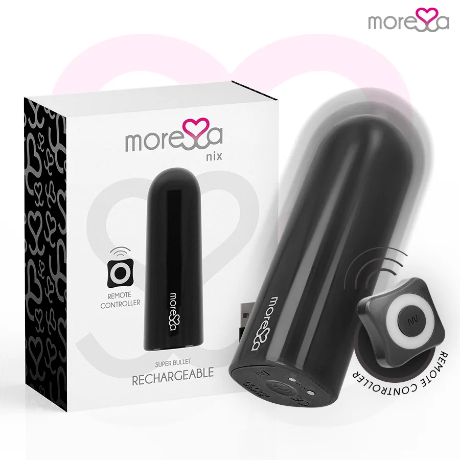 Moressa - Nix Vibrator Remote Control Black