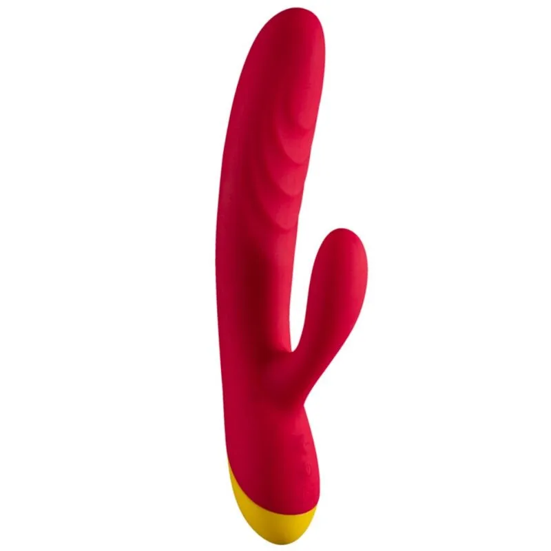 Romp - Jazz Rechargeable Rabbit Vibrator Red