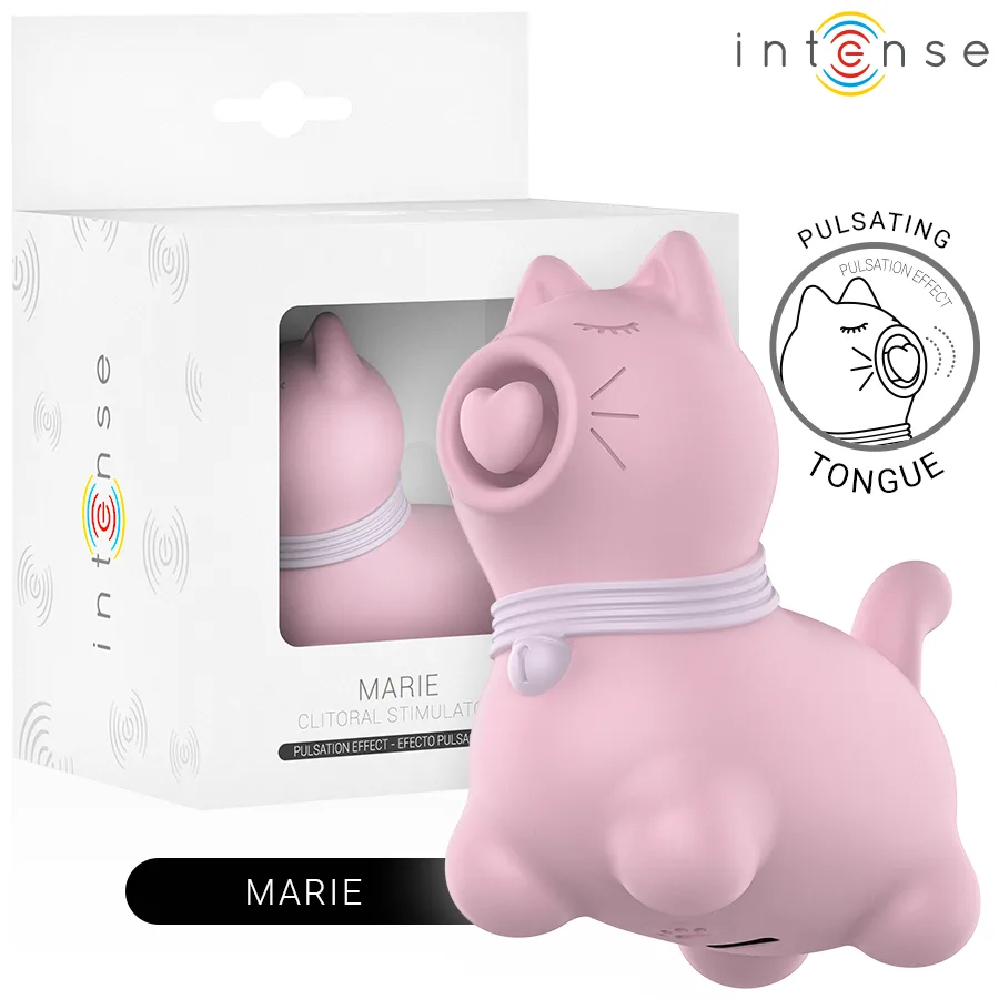 Intense - Marie Pink Pulsation Effect Tongue Stimulator