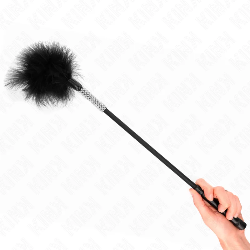 Kink - Tickle Feathers with Rhinestone Handle 50 cm