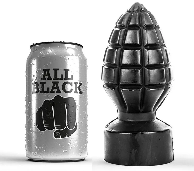 All Black - Plug Anal 14 cm