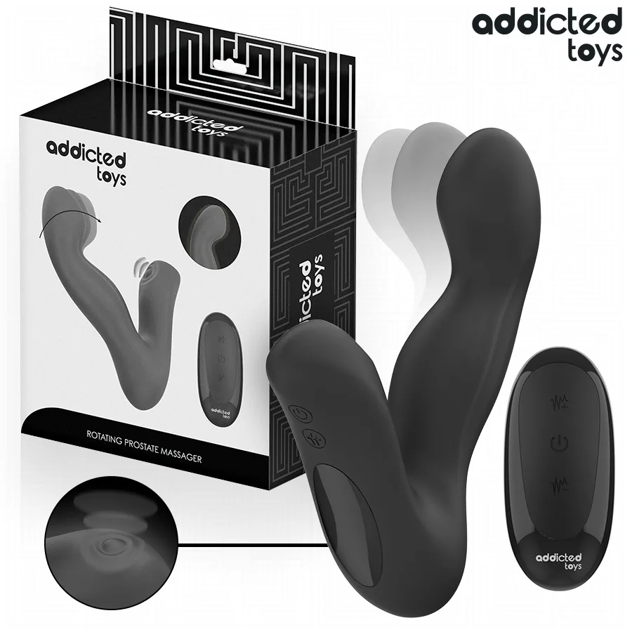 Addicted Toys - Oscillating Prostate Massager with Pulsation Mode Remote Control