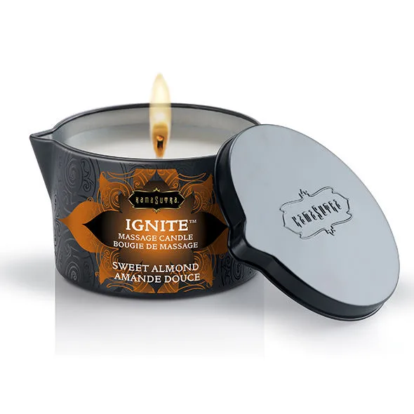 Kamasutra - Mediterranean Almond Massage Candle 170Gr