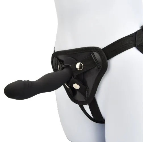 Loving Joy Kit Dildo Strap-On de Silicone 6 Polegadas