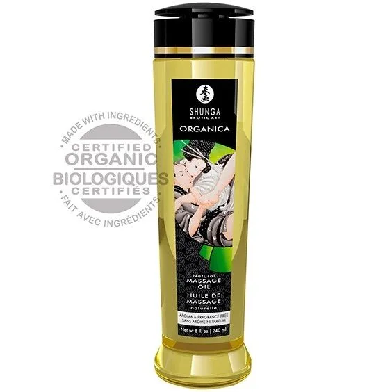 Shunga - Natural Organic Massage Oil 240 ml