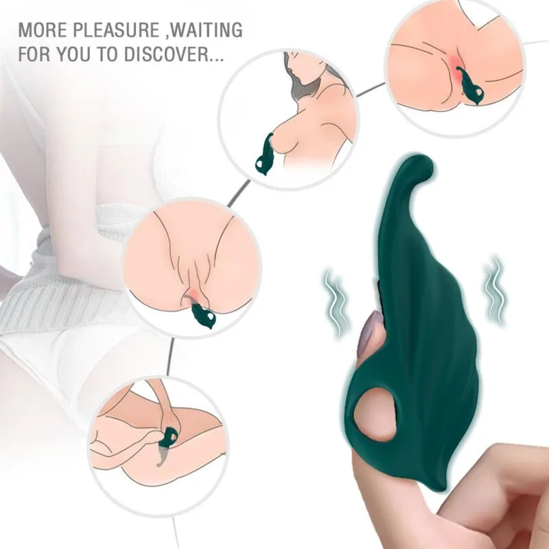 Armony - Finger Stimulator & Vibrator Green