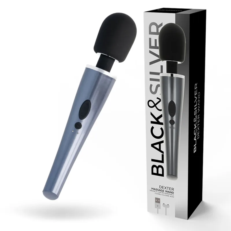 Black&Silver - Dexter Massage Wand