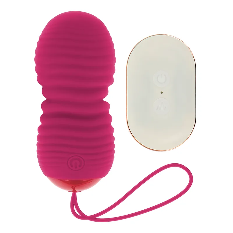 Ohmama - Remote Control Egg 7 Modes Up and Down Pink