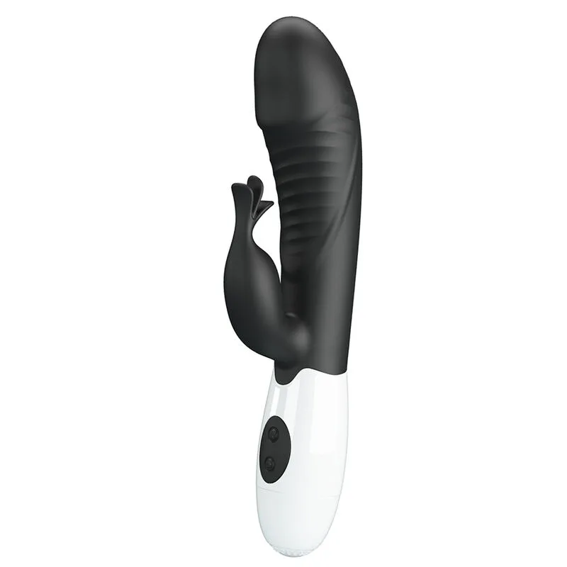 Pretty Love - Rasmussen 30 Function Rabbit Vibrator Black