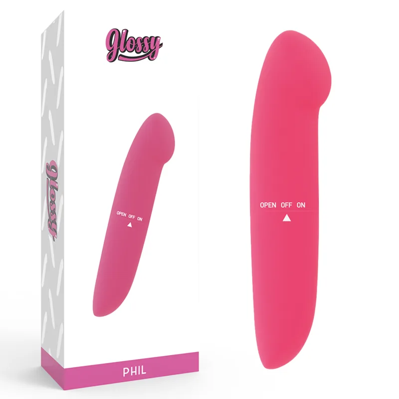 Glossy - Vibrador Phil Rosa