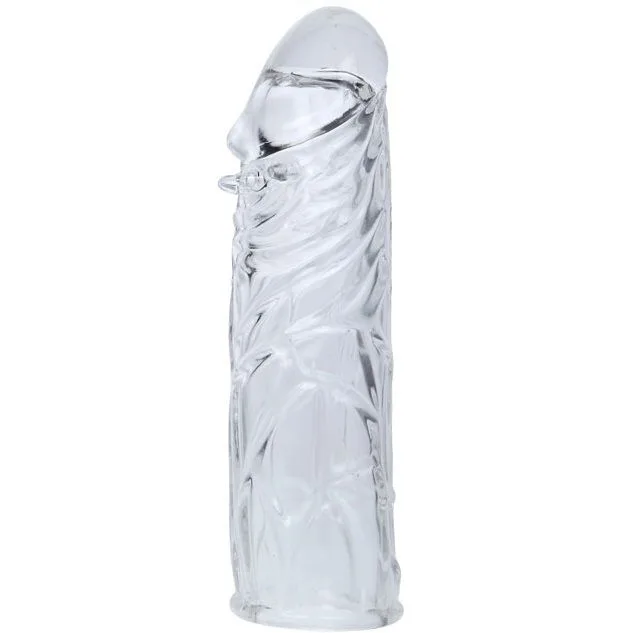 Baile - Capa para Pénis Silicone Transparente 13 cm