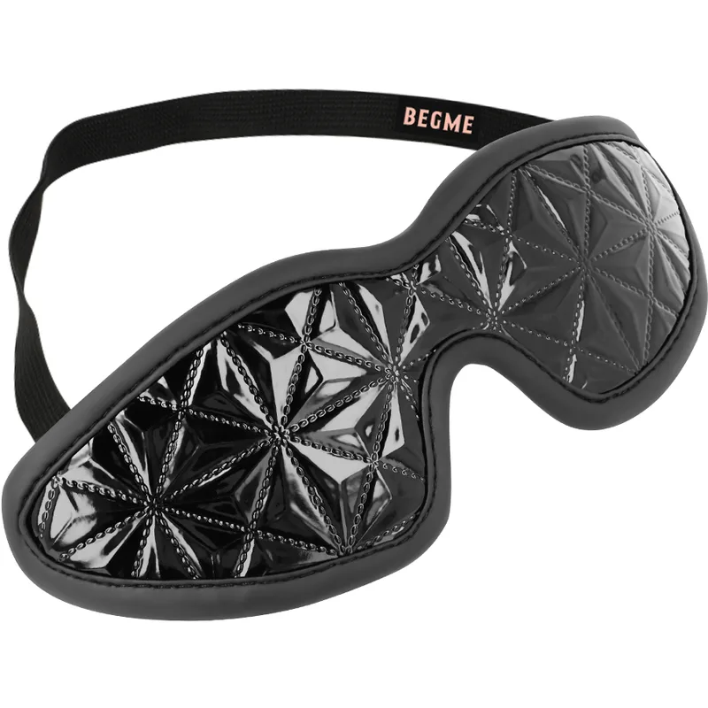 Begme - Black Edition Premium Blind Mask with Neoprene Lining