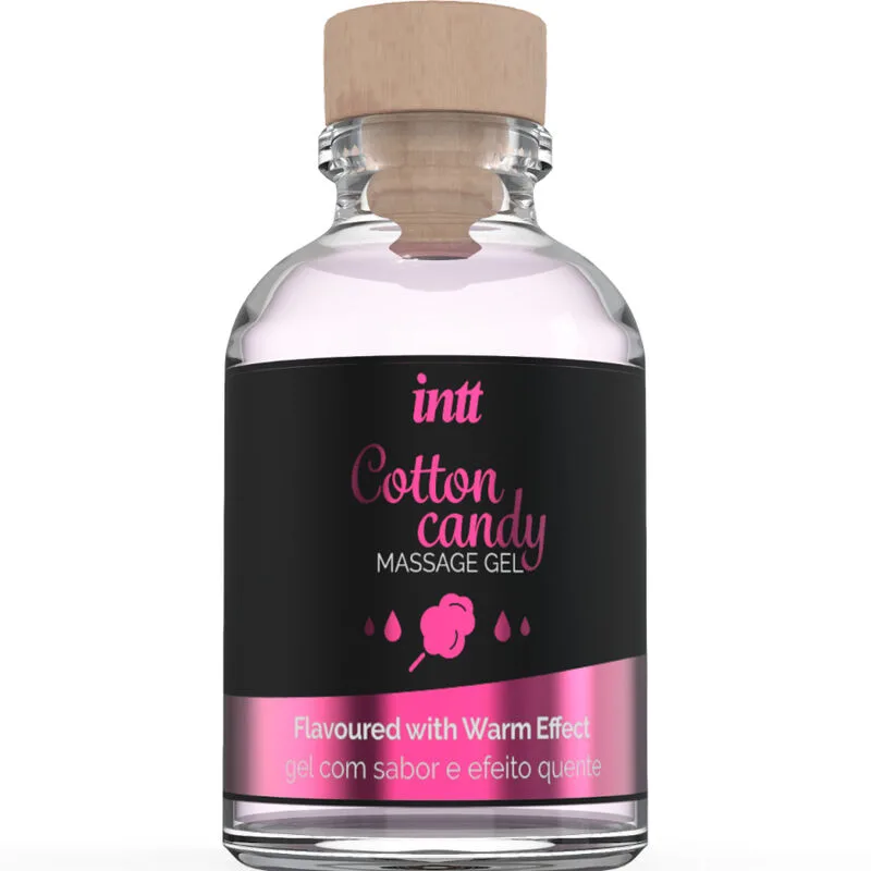 Intt Massage & Oral Sex - Massage Gel with Cotton Candy Flavor and Heating Effect