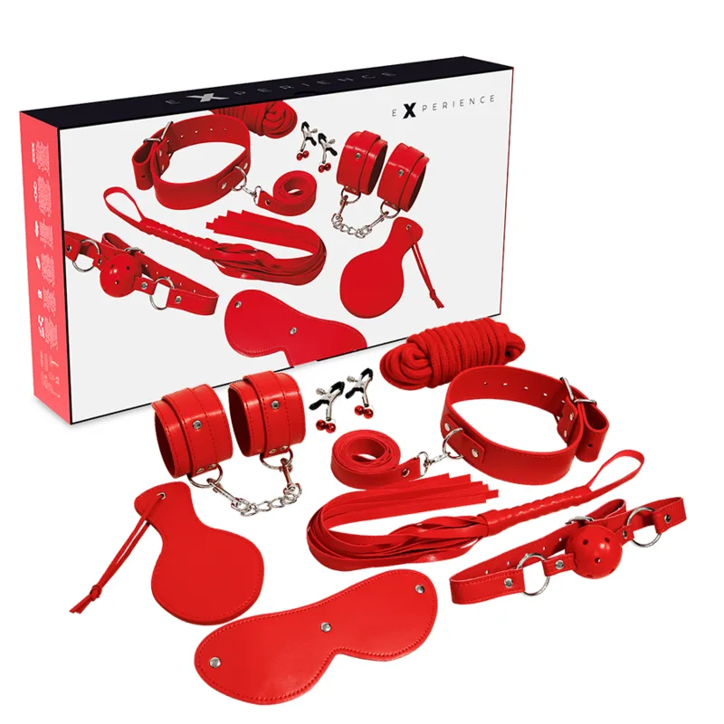 Experience - BDSM Fetish Kit Red Series