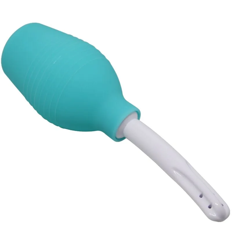 Mr Play - Anal Pear Blue Rubber Shower