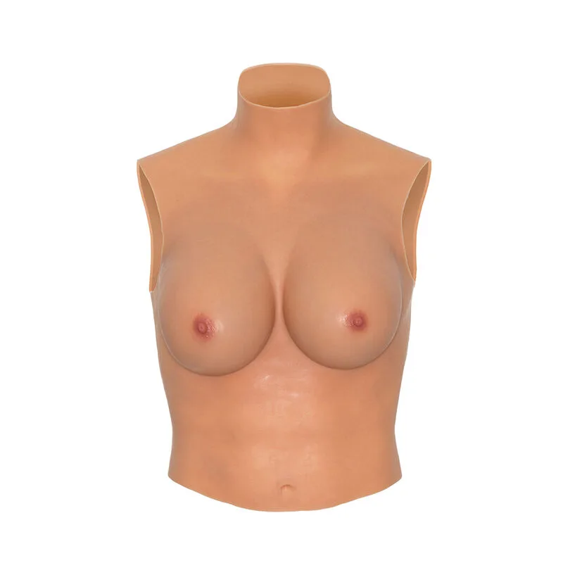 Hidden Desire - Alter Ego Wearable Breast Shirt E-Cup Flesh