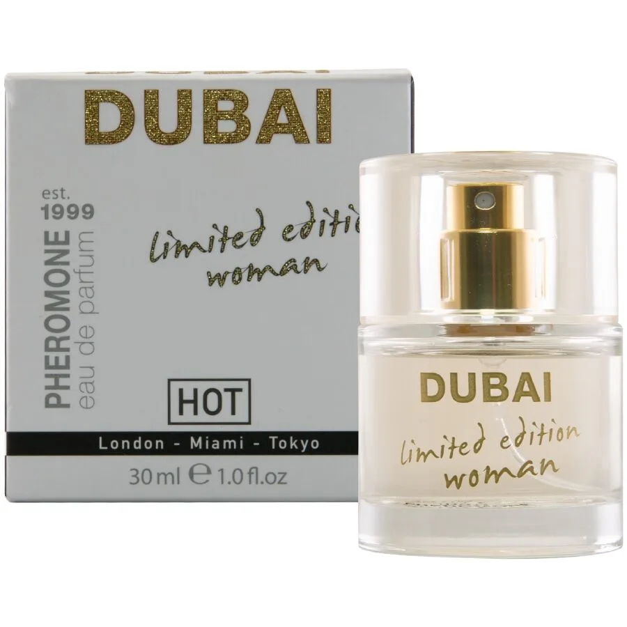 Hot - Perfume de Feromonas Dubai Edição Limitada Feminino 30 ml