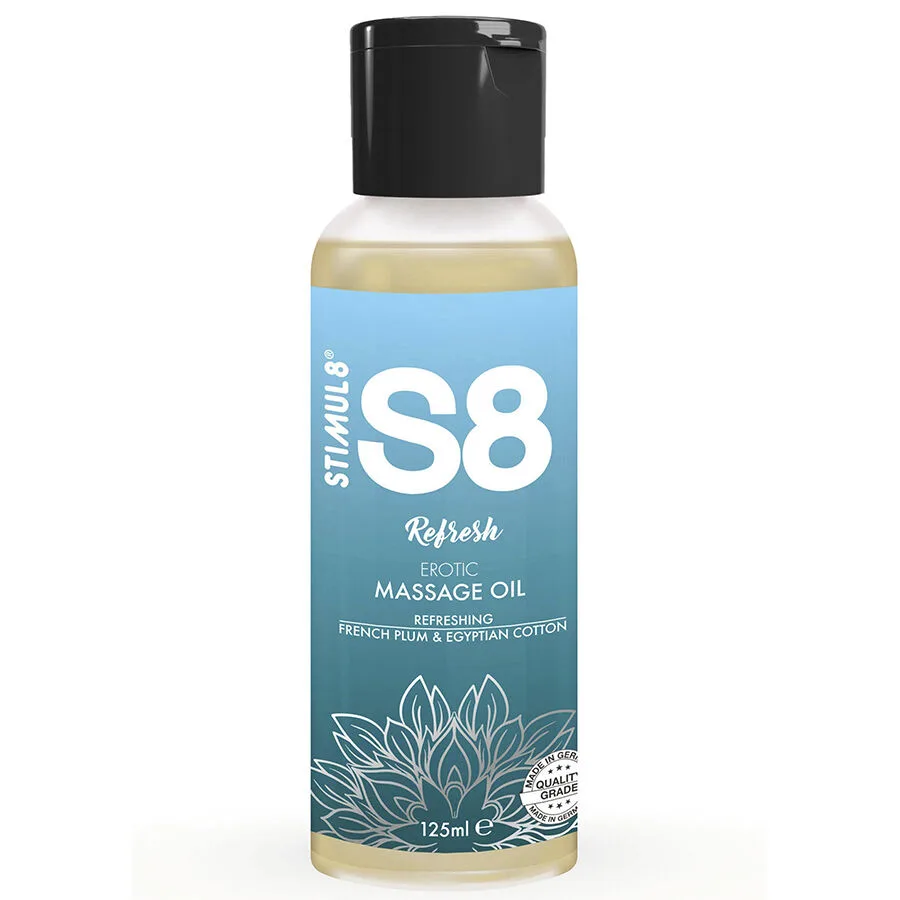 Stimul8 - S8 Refresh Cotton Massage Oil 125 ml