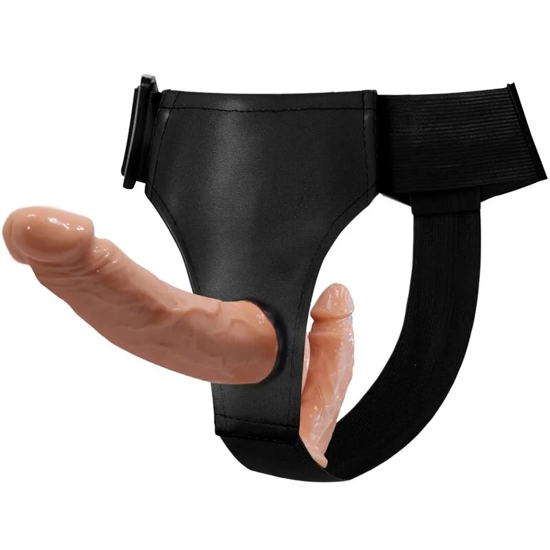 Baile - Ultra Passionate Double Dildos with Harness