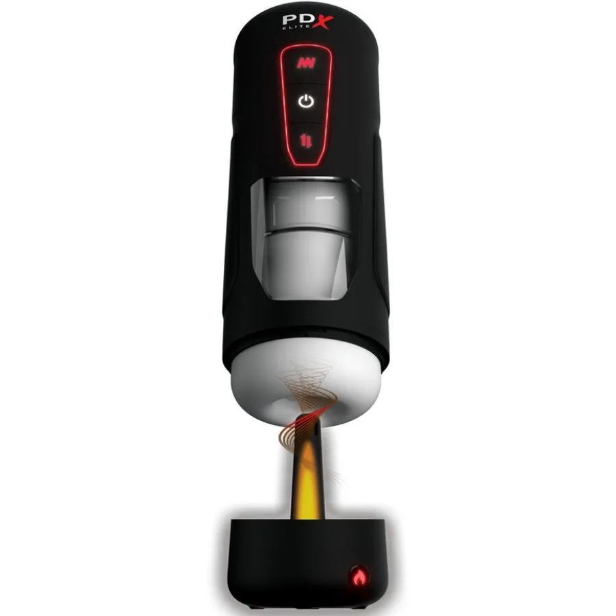 Pdx Elite - Milk Me Hotter Automatic Masturbator with Thrusting and Heat Effect Vibration