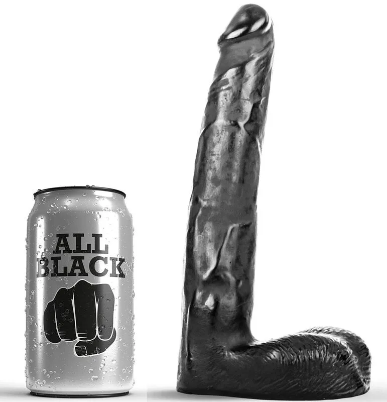 All Preto - Dildo Realístico 21 cm