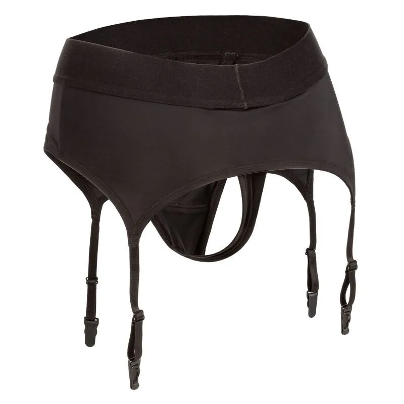 Calexotics - Boundless Thong with Garter L/XL
