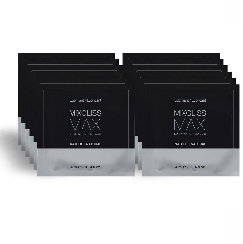 Mixgliss - Max Anal Dilator Lubricant Pack 12 Single Dose 4ml