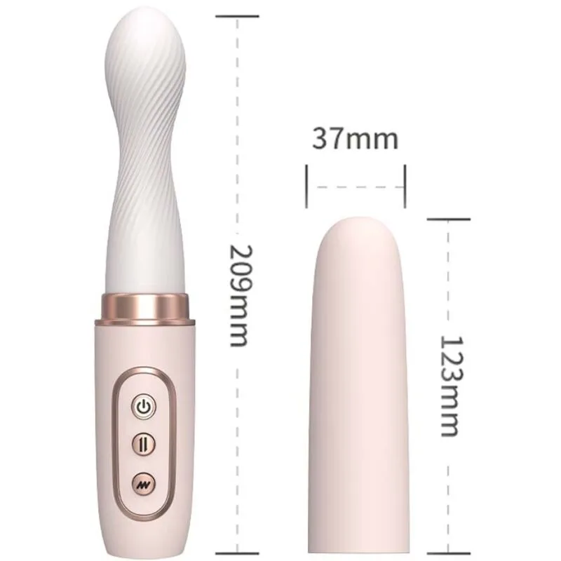 Armony - Rotador Vibrador e Máquina Telescópica Automática Amarelo