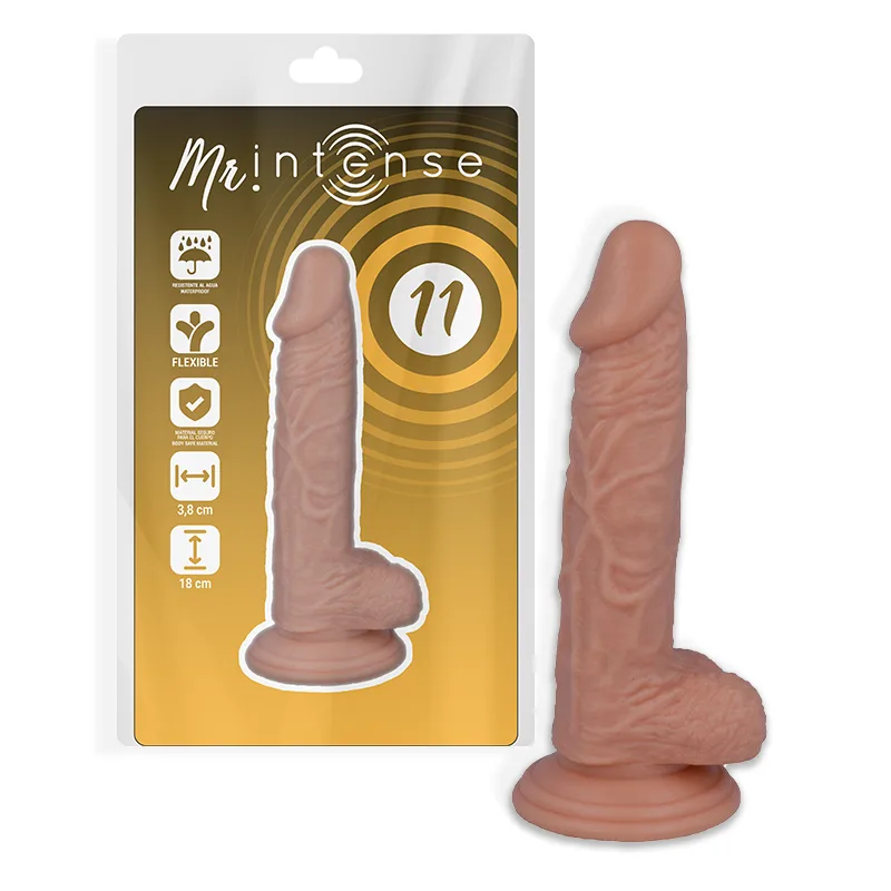 Mr Intense - 11 Realistic Penis 18 cm -o- 3,8 cm