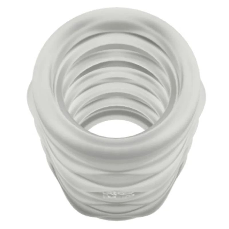 Romp - Mosh Transparent Male Masturbator with 6 cm Reversble Sheath