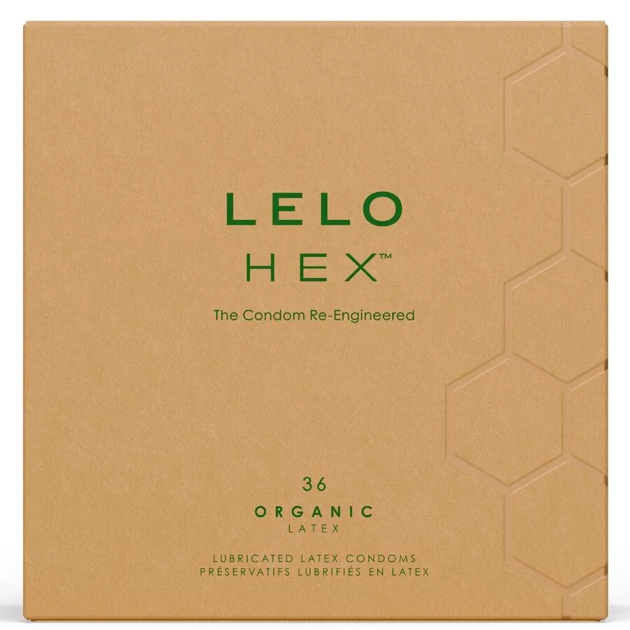 Lelo - Hex Organic Condom Box 36 Units