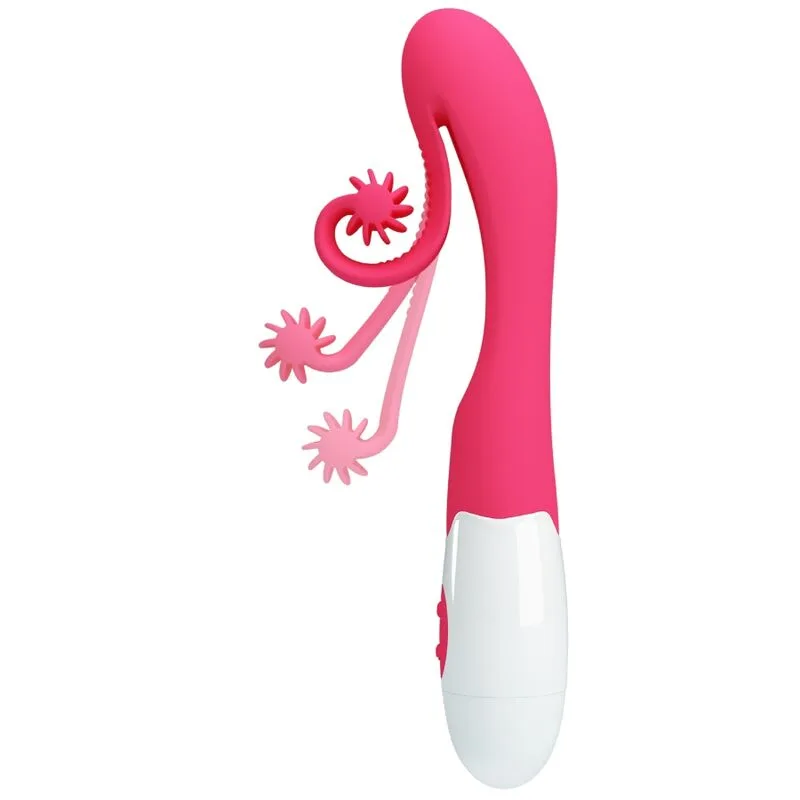 Romance - Pink Vibrator and Stimulator 30 Speeds