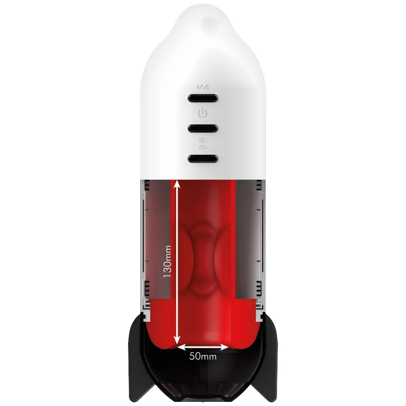 Jamyjob - Rocket Masturbator Soft Compression Tech and Vibration