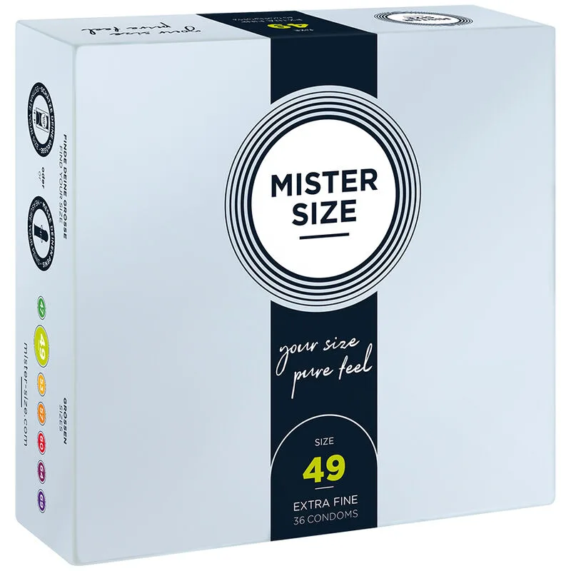 Mister Size - Condom Size S 49 mm (36 Units)