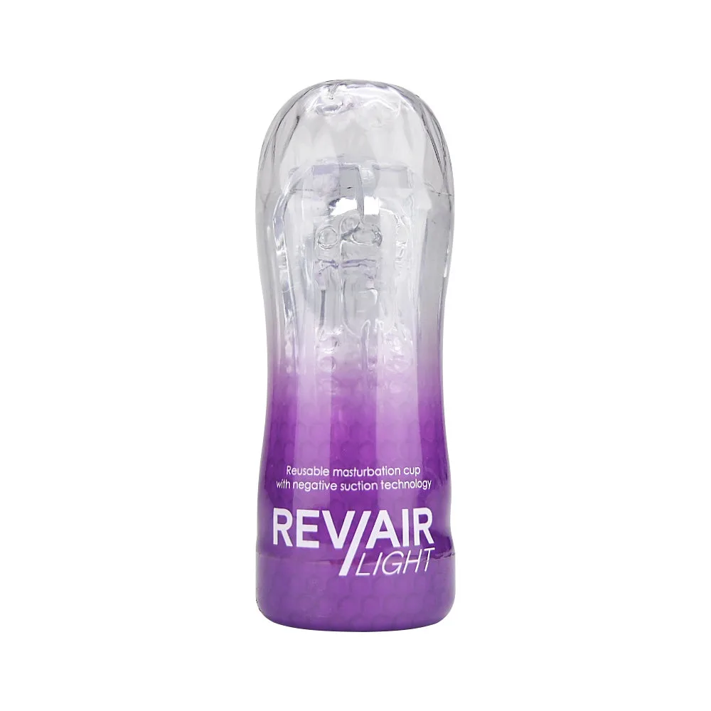 Rev-Air Light Copo de Masturbação Reutilizável