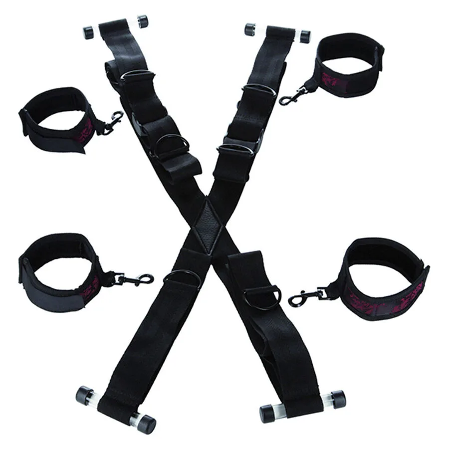 Calexotics - Scandal Cross-Shaped Door Handcuffs
