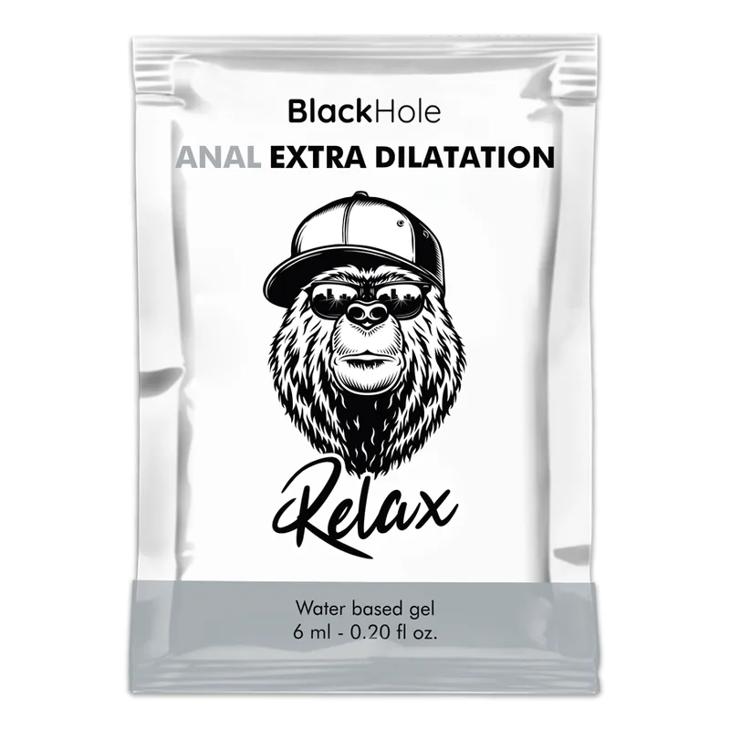 Preto Hole - Gel À Base de Água Extra Dilatação 6 ml Dose Única