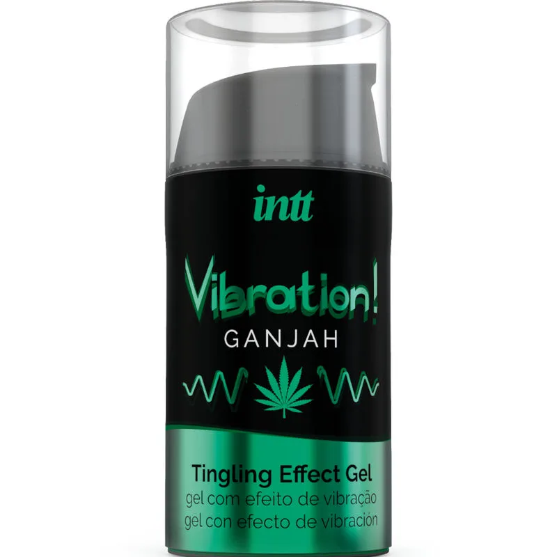 Intt - Powerful Intimate Stimulant Liquid Vibrating Gel Cannabis 15ml
