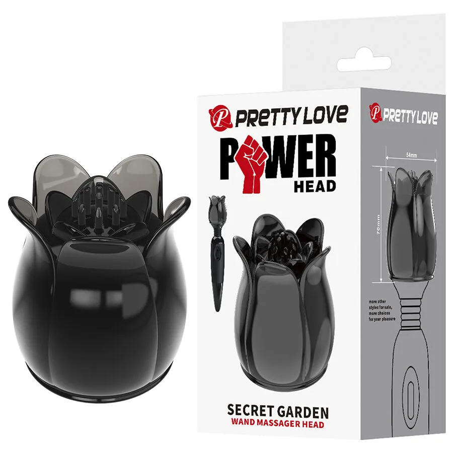 Pretty Love - Secret Garden Black Massage Head