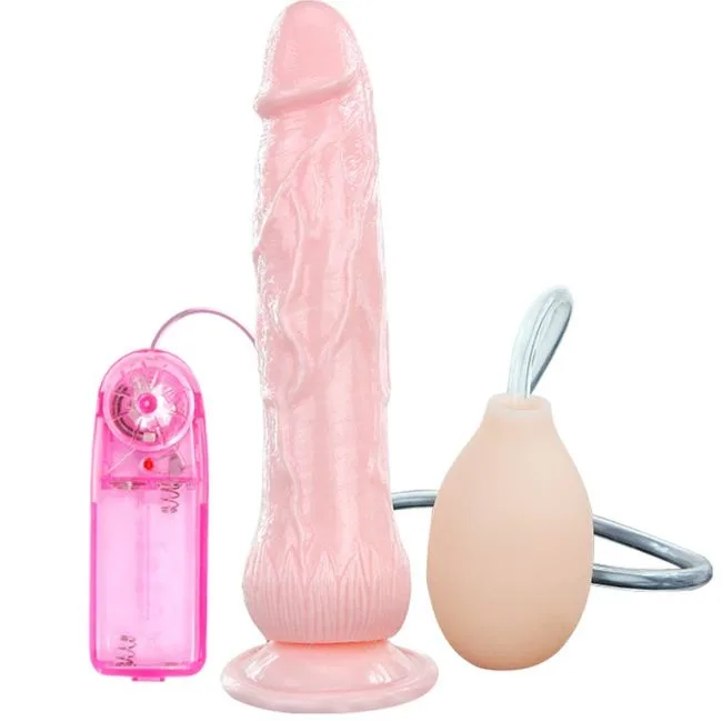 Baile - Fountain Vibrator Dildo with Squirt Function