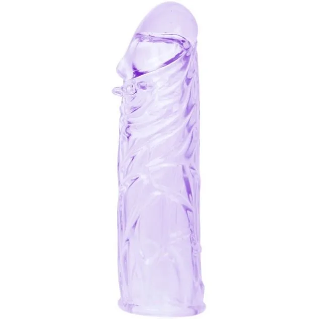 Baile - Lilac Cover for the Penis in Adaptable Silicone 13 cm