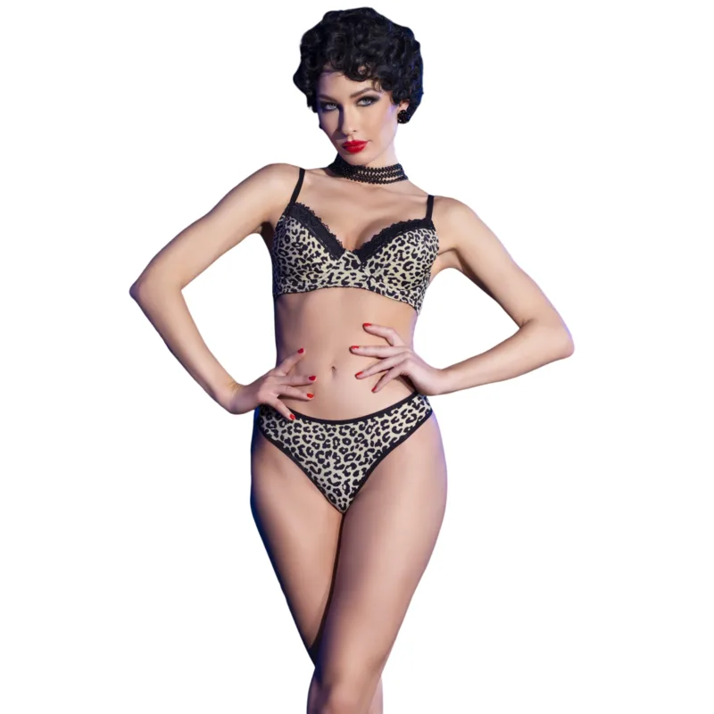 Chilirose - Cr 4727 Bikini 2 Pieces Wildcat L
