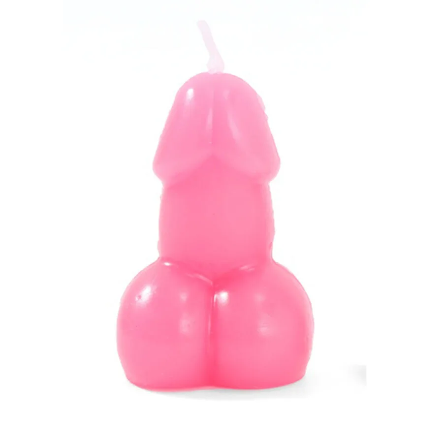 Diablo Picante - Penis Shaped Candle in Fuchsia Color