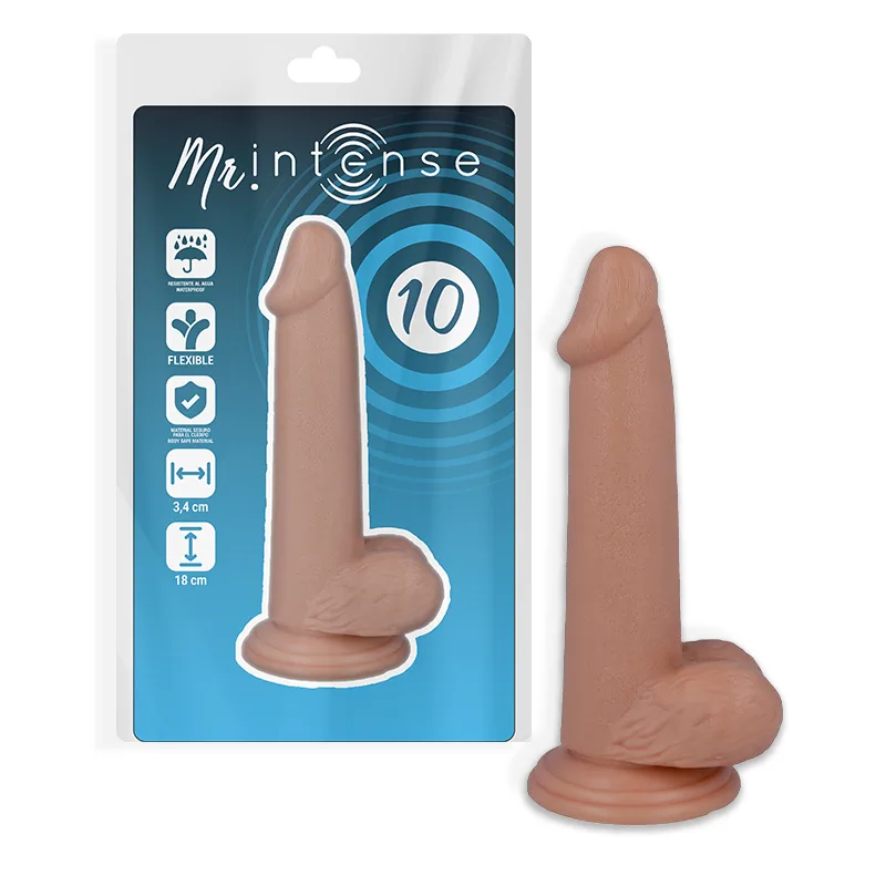 Mr Intense - 10 Realistic Cock 18 cm -O- 3.4 cm