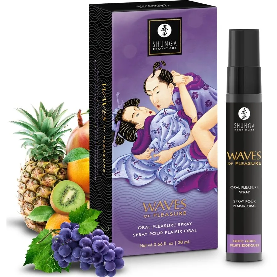 Shunga - Waves Pleasure Spray Oral Seductive Exotic Fruits 20 ml