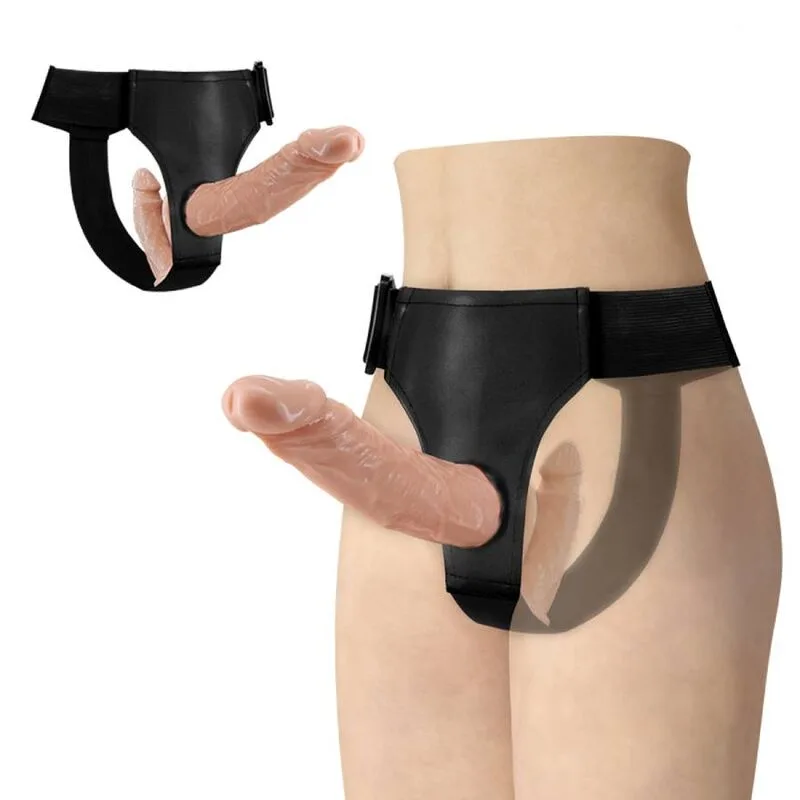 Baile - Ultra Passionate Double Dildos with Harness