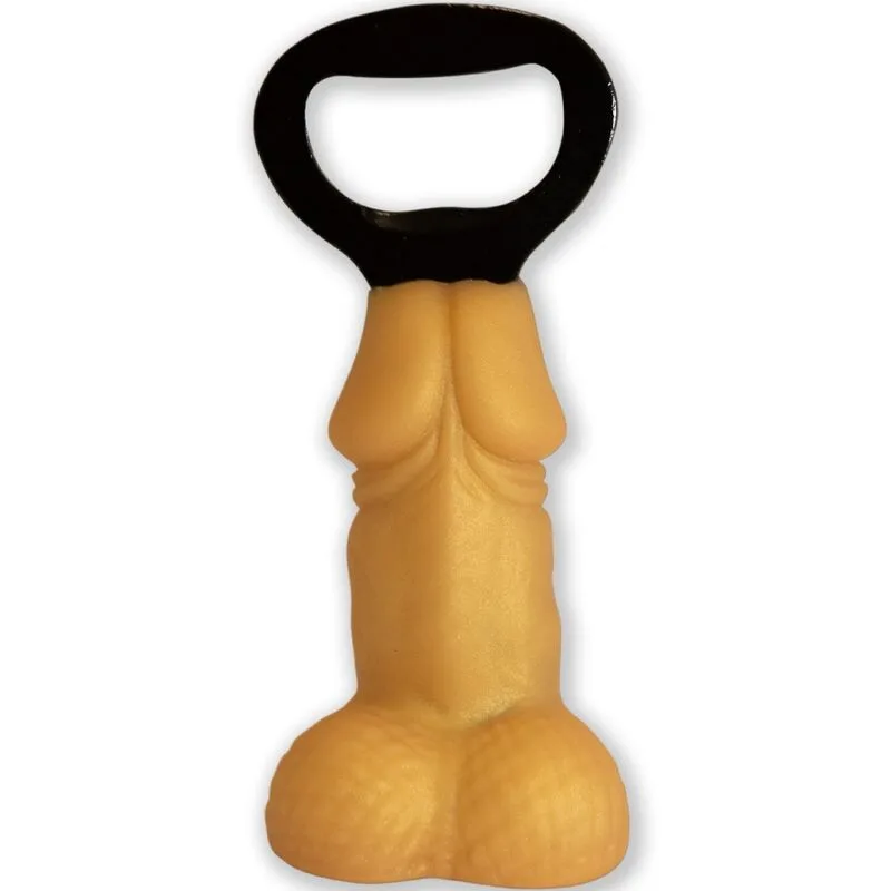 Diablo Picante - Golden Penis Shaped Opener