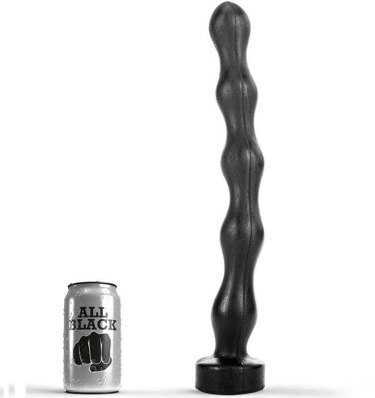 All Black - Anal Beads 41.5 cm